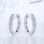 Moissanite Small Earrings