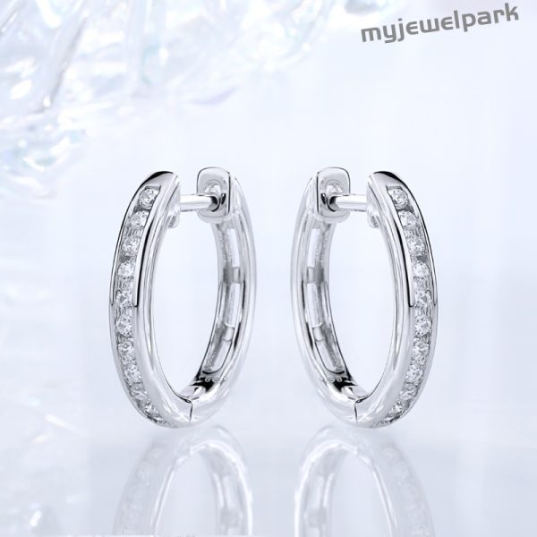 Moissanite Small Earrings