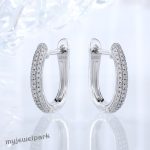 Letter U Earrings