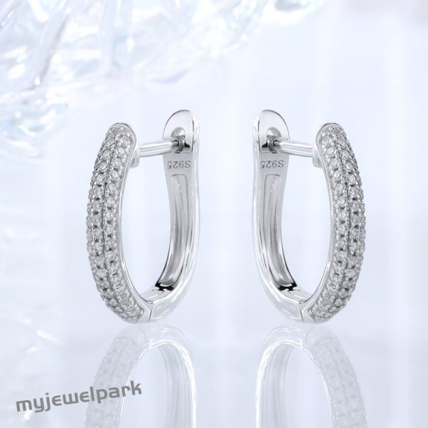 Letter U Earrings