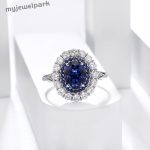 Elegant noble round classic ring