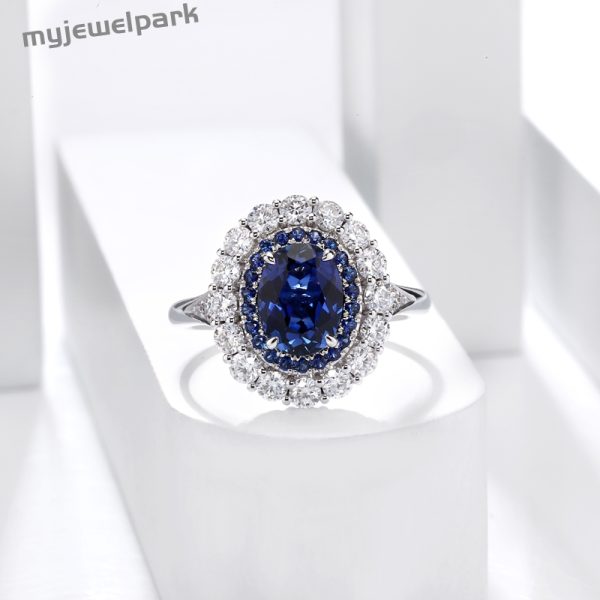 Elegant noble round classic ring