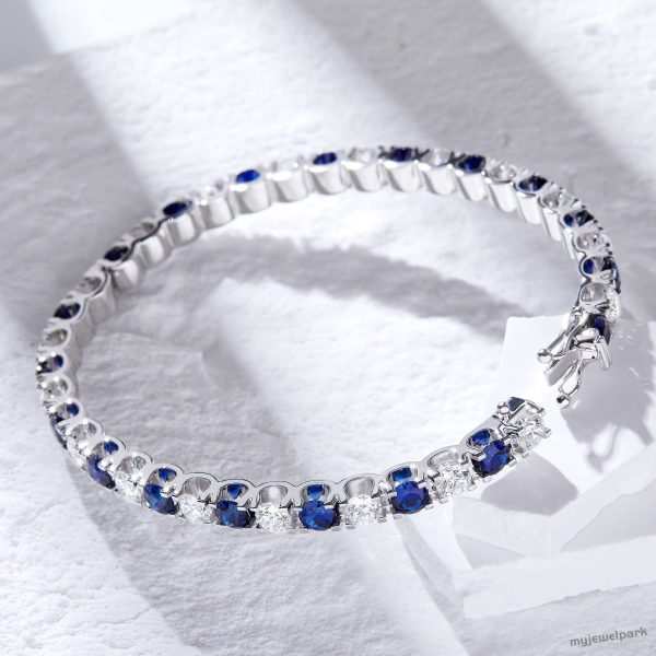 Alternating Tennis Bracelet