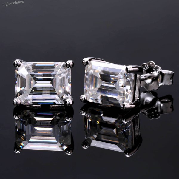 Moissanite Stud Earrings