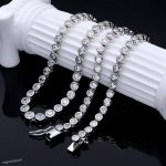 Moissanite Chain Necklace
