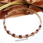 lab diamond station necklace