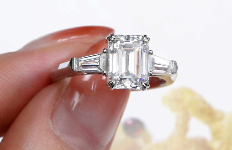 emerald cut diamonds not sparkle