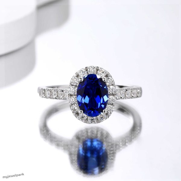 sapphire engagement ring