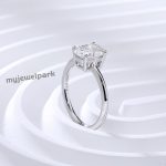 Moissanite Engagement Ring