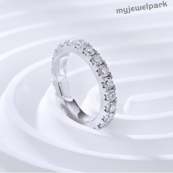Moissanite Anniversary Ring