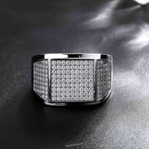 Men's Fashion Moissanite Ring
