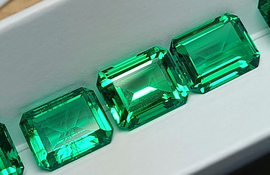 lab grown emeralds