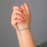 emerald tennis bracelet