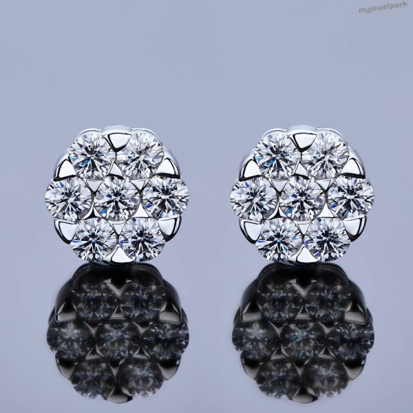Elegant Moissanite Earrings