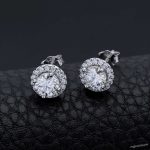 lab grown diamond earrings