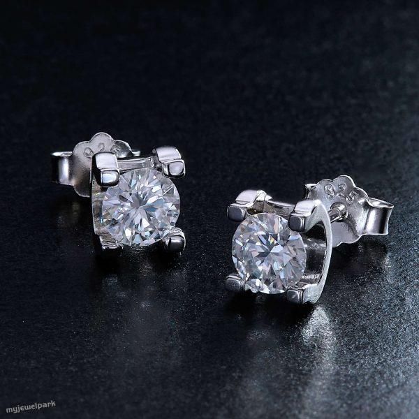 exquisite moissanite earrings