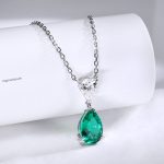 Cultivated Emerald Necklaces