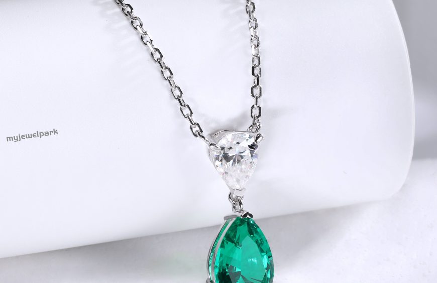 Cultivated Emerald Necklaces