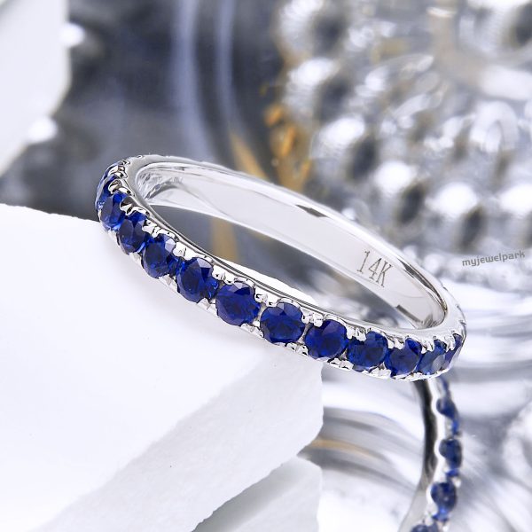 14K sapphire ring