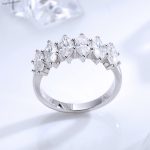 Oval Moissanite Ring