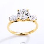 moissanite or cubic zirconia