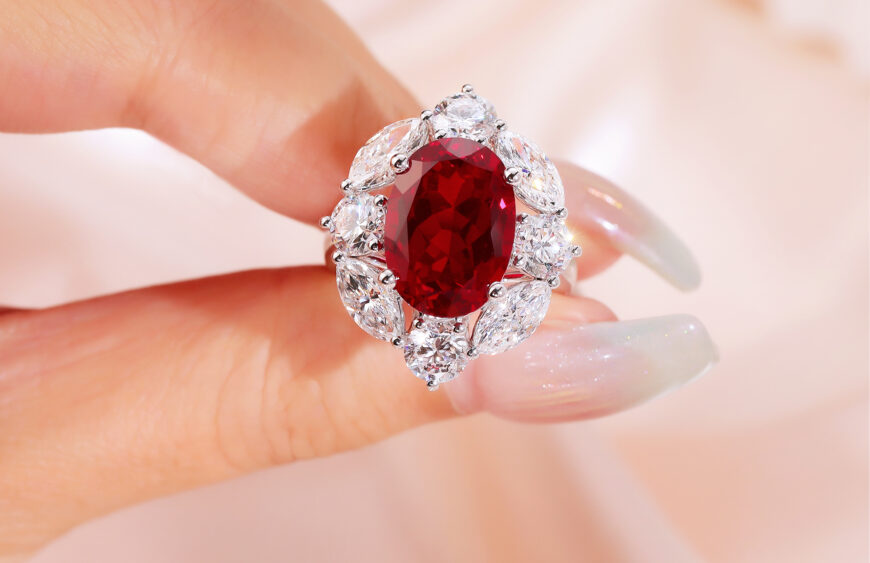 Affordable Lab Grown Ruby Jewelry