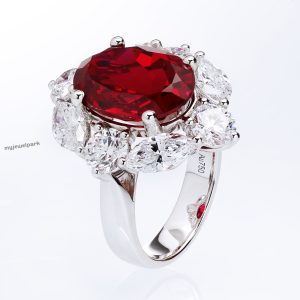 Cultivated Ruby Ring