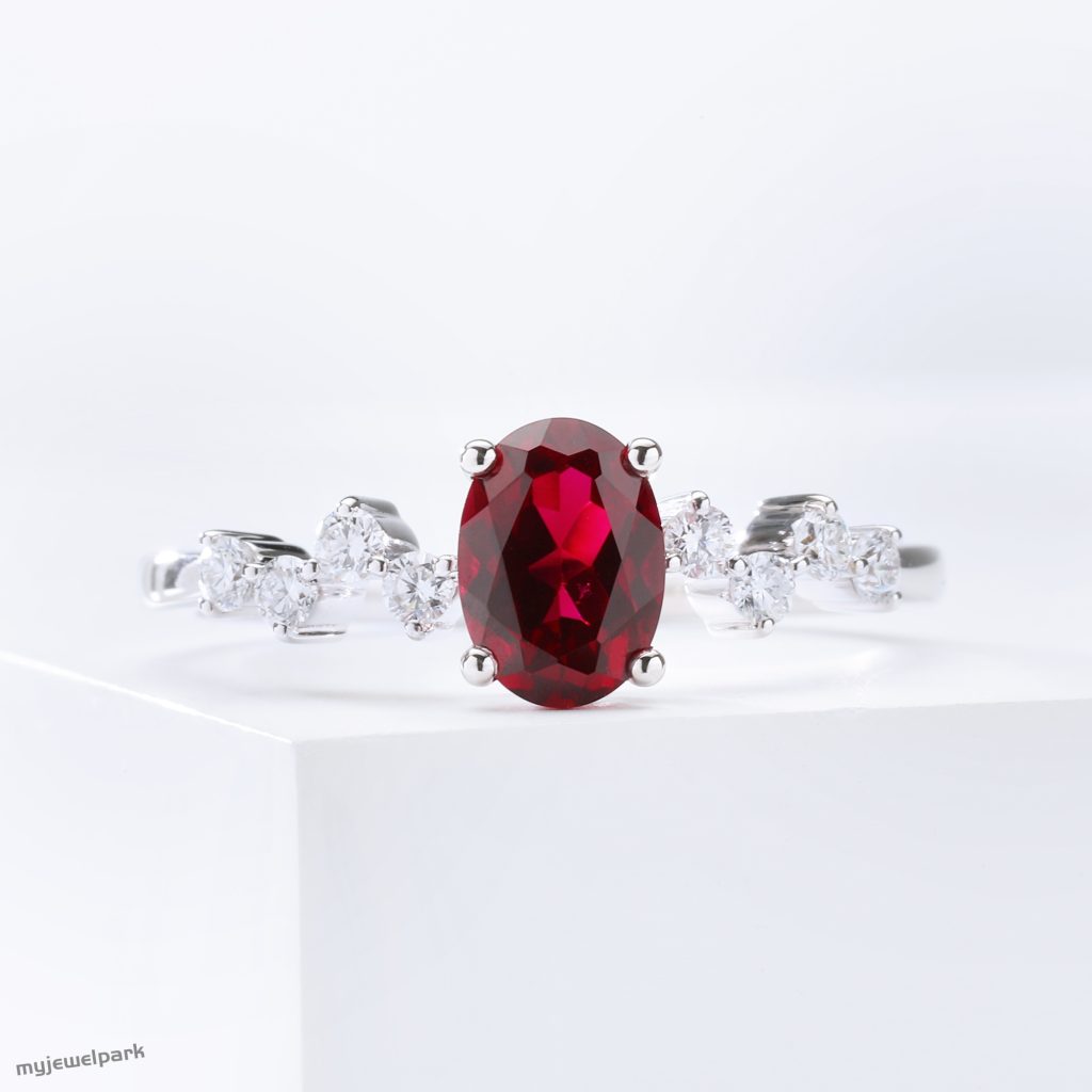 What is the superstition about rubies?