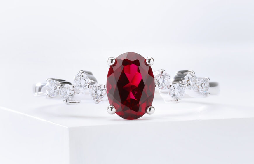 What is the superstition about rubies?