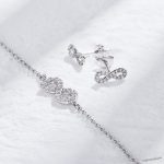 Moissanite Bracelet Set