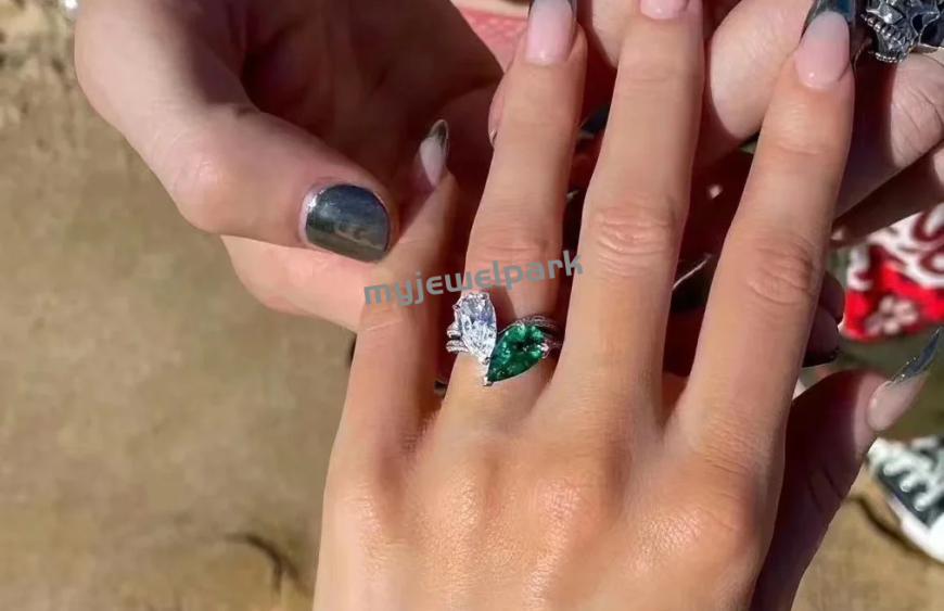 Megan Fox’s double-stone diamond ring