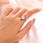 Customized Moissanite luxury ring