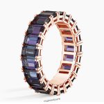Alexandrite Rose Gold Ring
