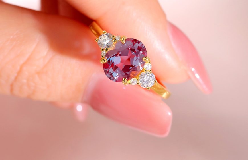 Why does my alexandrite look green