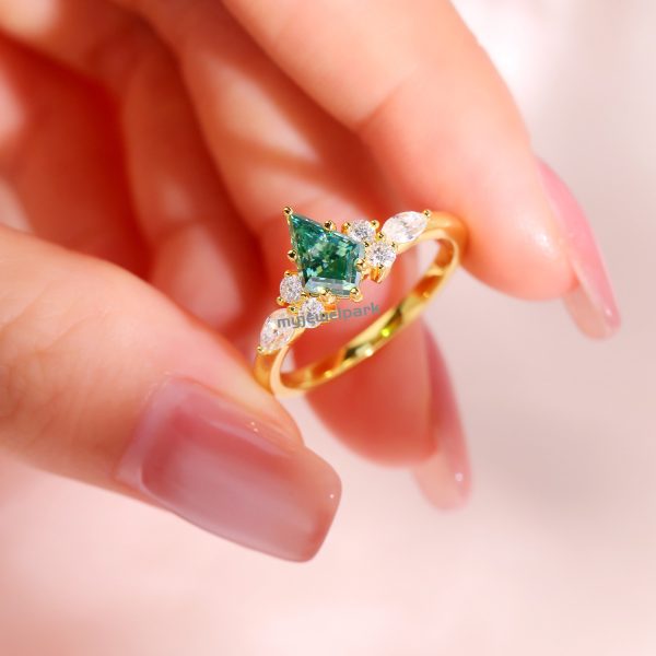 moissanite wedding bands