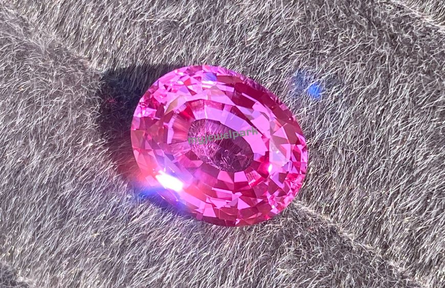 pink sapphire and padparadscha sapphire