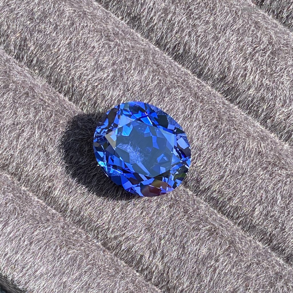 Lab Grown Cornflower Sapphire