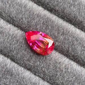 Pear Lab Grown Bi-Colour Sapphire 14x9x6mm 6.57ct229.95