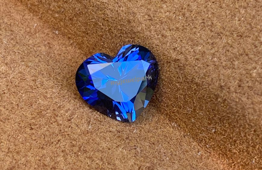 lab created sapphires inclusions