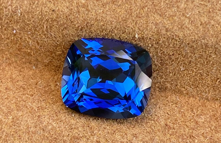 Cushion Lab Grown Royal Sapphires