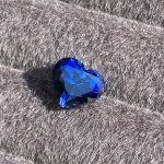 Heart Lab Grown Sapphires