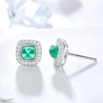 Sugar Loaf Emerald Earrings