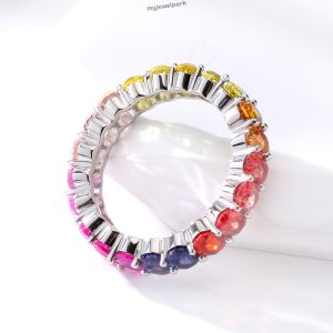 CLR-621-蛋形彩虹戒指-2