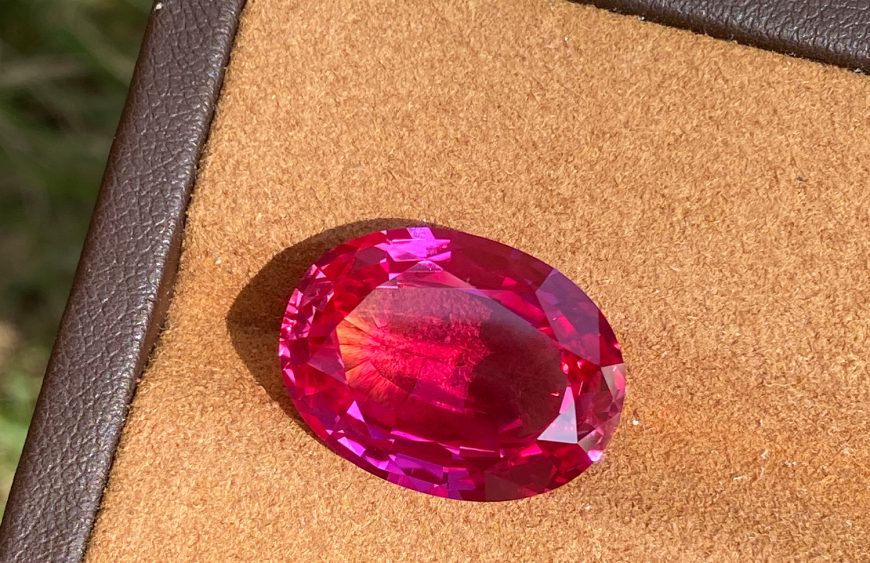 ruby and pigeon blood ruby
