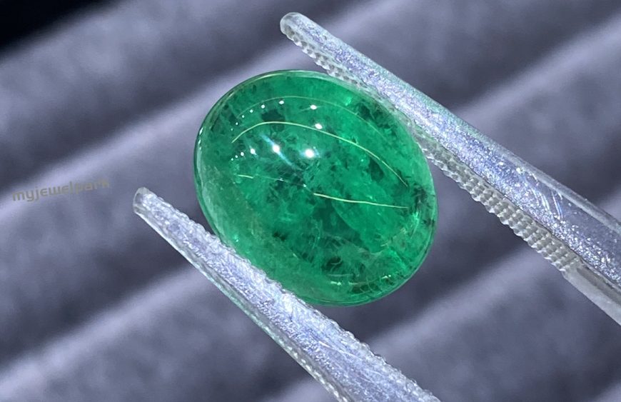 Zambian or Colombian emeralds