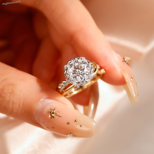 moissanite rings
