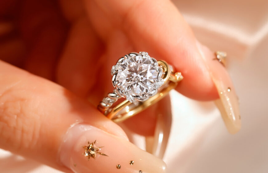 moissanite rings