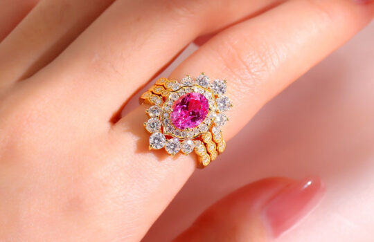 ruby engagement ring