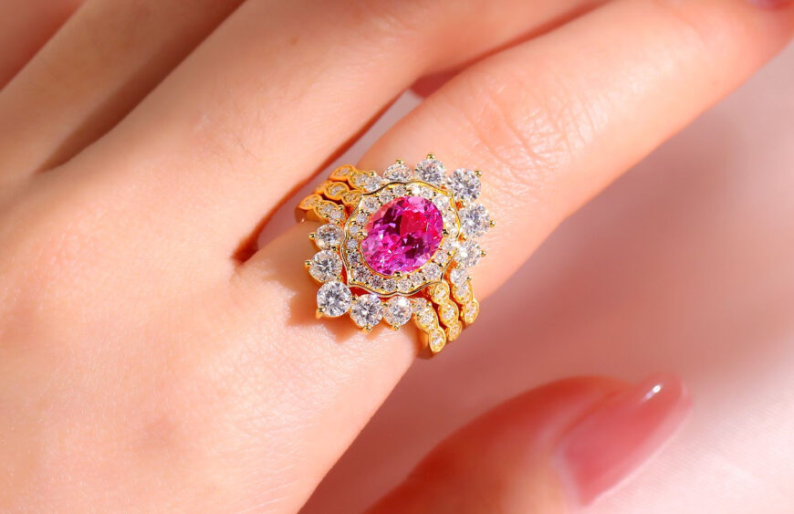 ruby engagement ring