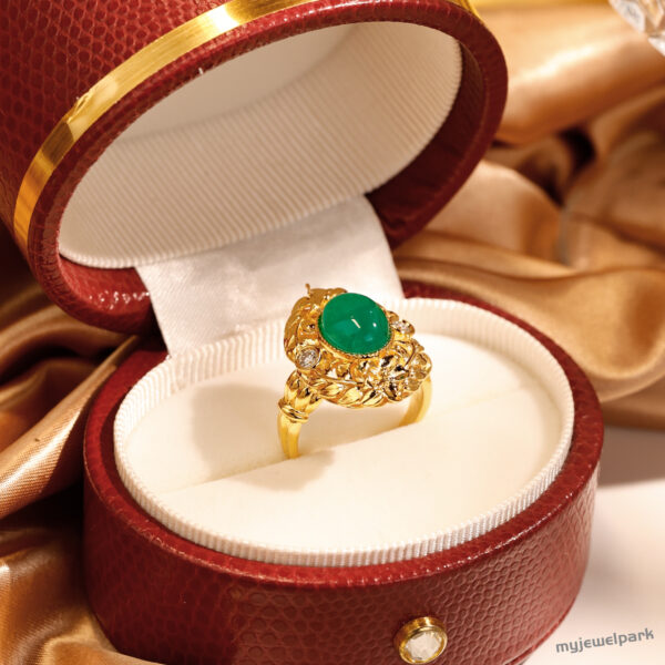 Lab Grown Emerald Rings
